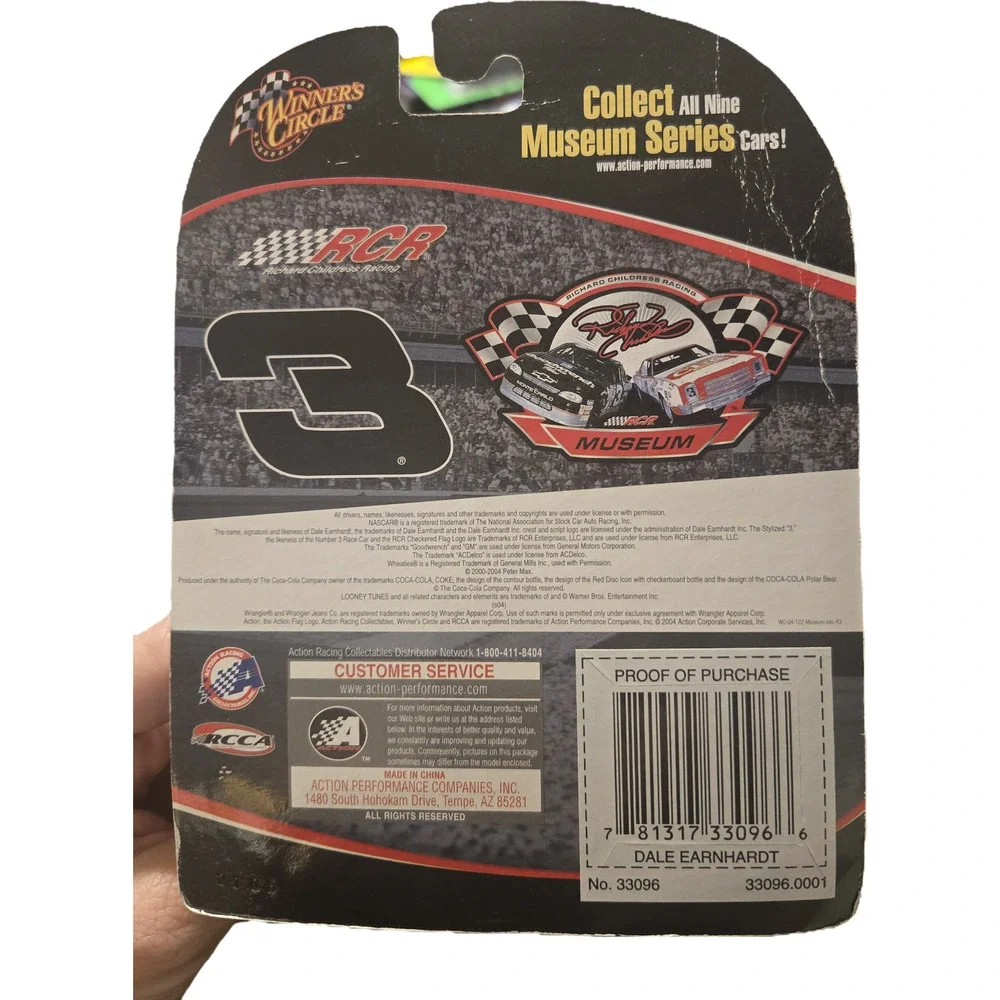 Dale Earnhardt #3 Goodwrench Wrecked Version RCR Museum Series 1:64 Sealed